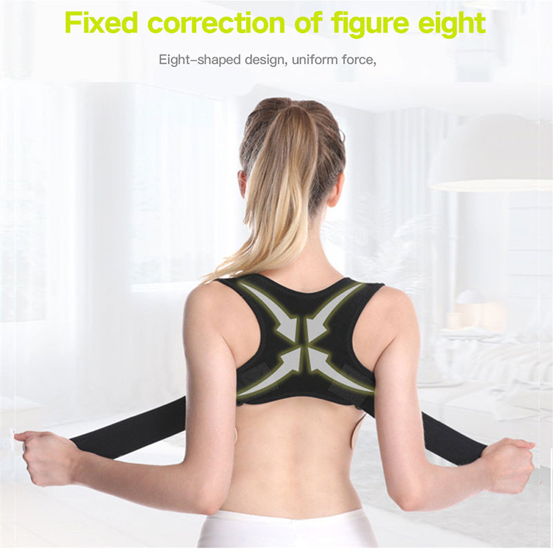 Adjustable Posture Corrector for Back and Shoulder Support – Ergonomic Upper Body Brace for Work and Daily Comfort | Lonoma