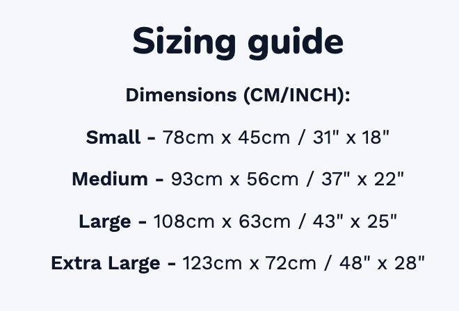 Size guide