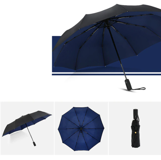 Inverted Automatic Umbrella Windproof Reverse Fold Rain Protection for Commute Travel Outdoor Men Women 6 Colors UV Block | Lonoma