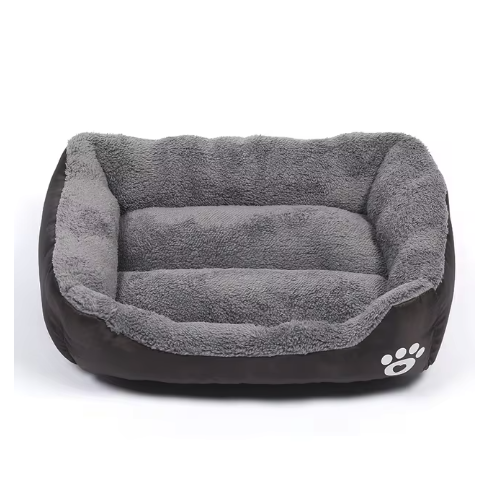 Soft Dog Bed Washable Fleece Oxford Warm Square Pet Bed Small Medium Large Dogs Cats M L XL XXL 54cm 66cm 80cm 95cm Multiple Colours | Koossa