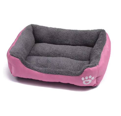 Soft Dog Bed Washable Fleece Oxford Warm Square Pet Bed Small Medium Large Dogs Cats M L XL XXL 54cm 66cm 80cm 95cm Multiple Colours | Koossa