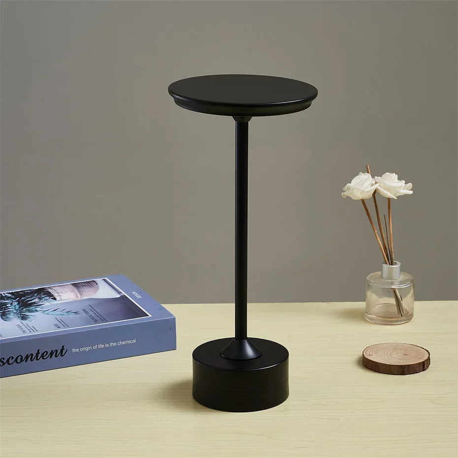 Cordless Rechargeable Table Lamp with Touch Control, 3 Light Modes, Portable LED Nightstand, Desk & Reading Lamp for Bedroom | Lonoma