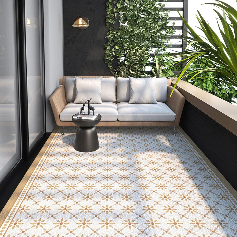 Waterproof PVC Floor Mat Non-Slip Kitchen Runner Oil-Resistant Indoor Outdoor Area Rug for Entryway Living Room Balcony | Lonoma
