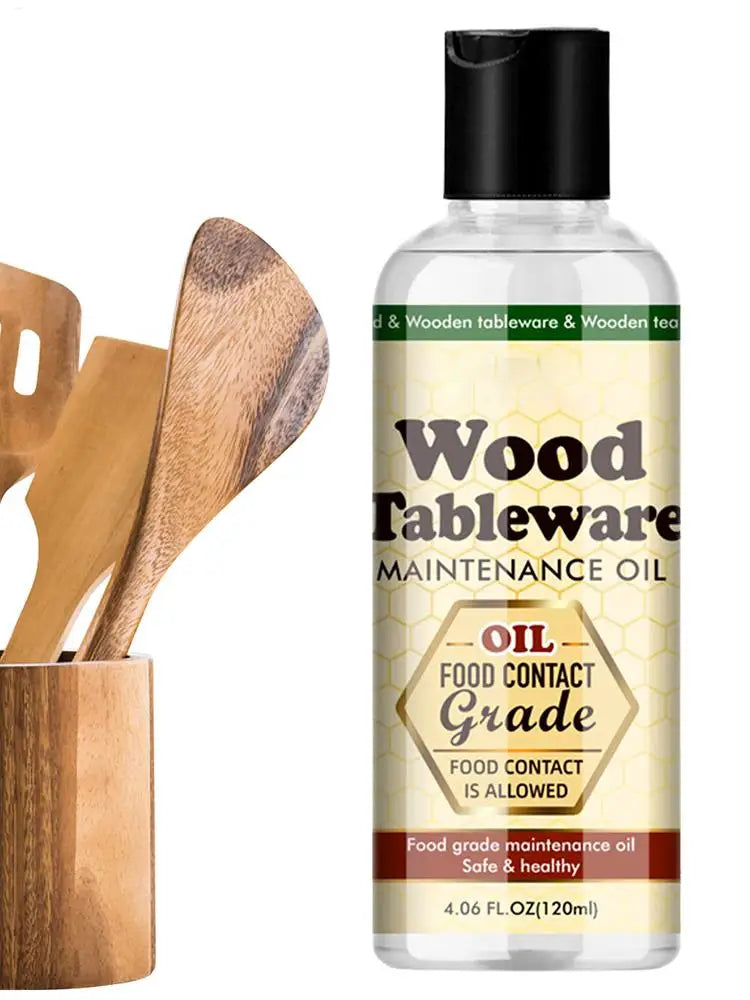 Snijplankolie - Houten Snijplank Olie Houten Servies Polijstolie Aanrecht Conditioner voor Houten Snijplank Houten Servies Afwerking
