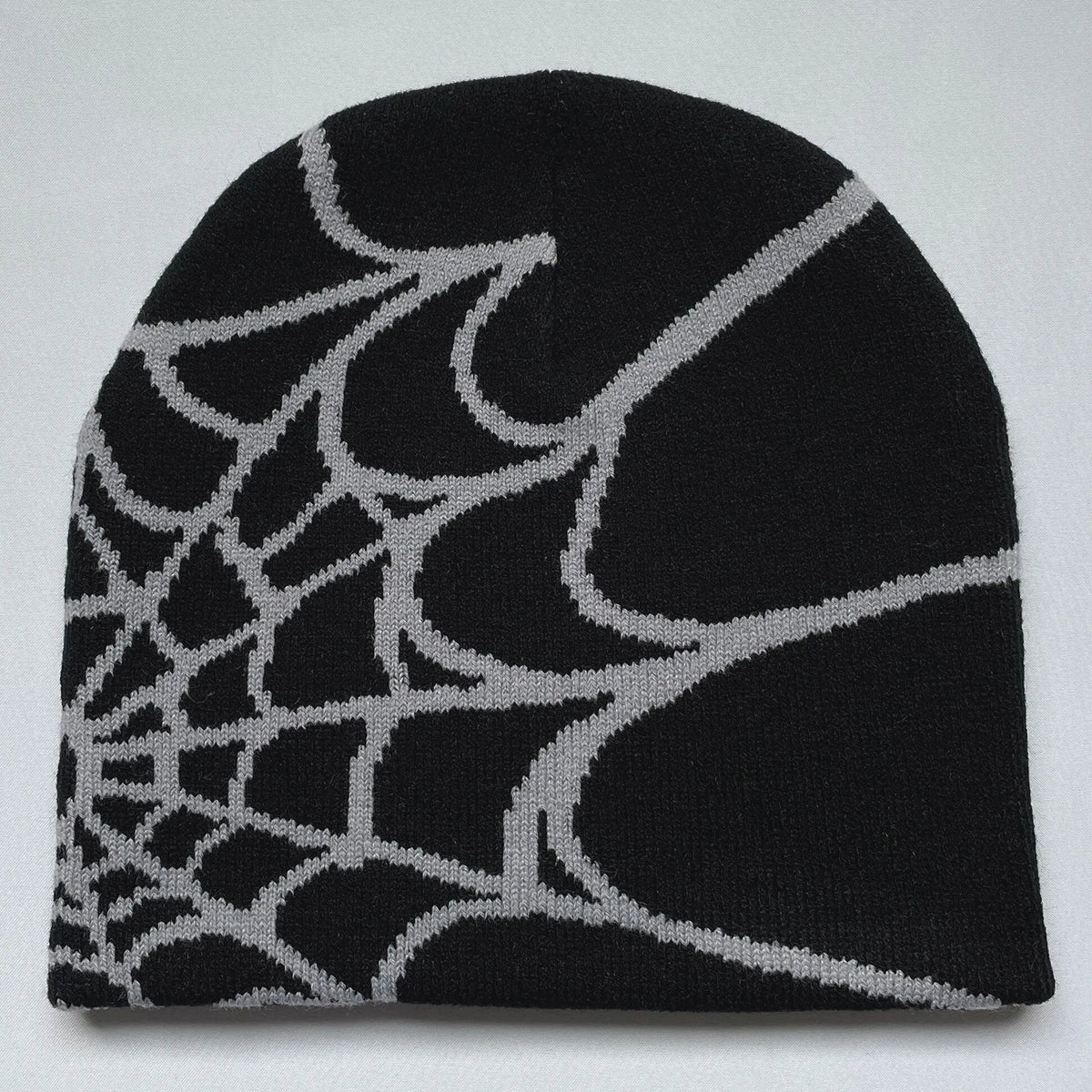 Unisex Knit Beanie with Spider Web Pattern for Winter Outdoor Sports, Skiing, Snowboarding & Everyday Wear | Lonoma