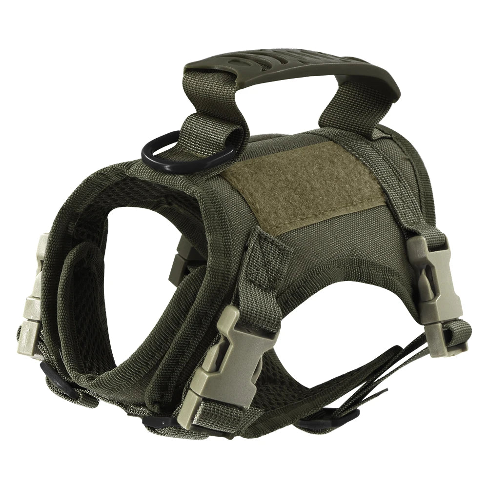 Cat Harness Tactical No-Pull Adjustable Escape-Proof Handle Mesh Vest Walking Large Small Dog | Koossa
