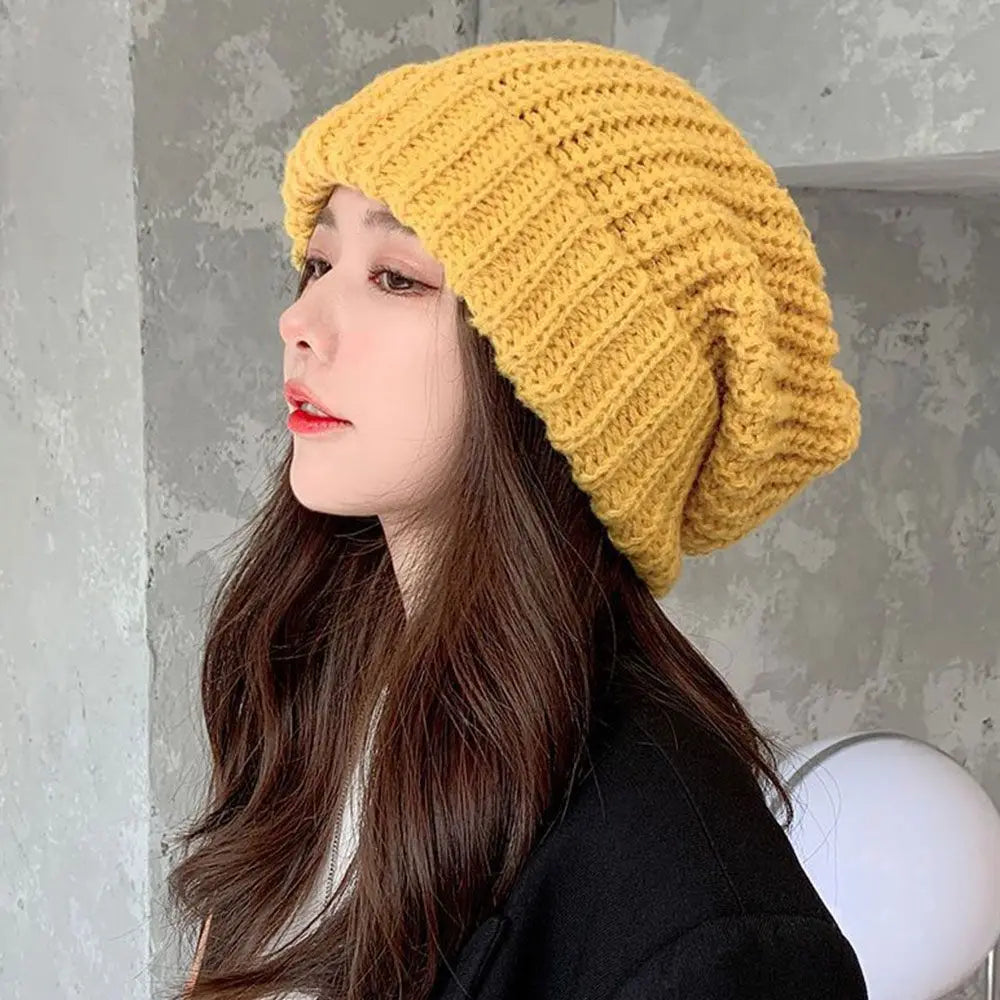 Unisex Knit Beanie Hat – Soft Cotton Skull Cap for Winter – Stretchy One Size Fits All – Everyday Warm Headwear for Men and Women | Lonoma