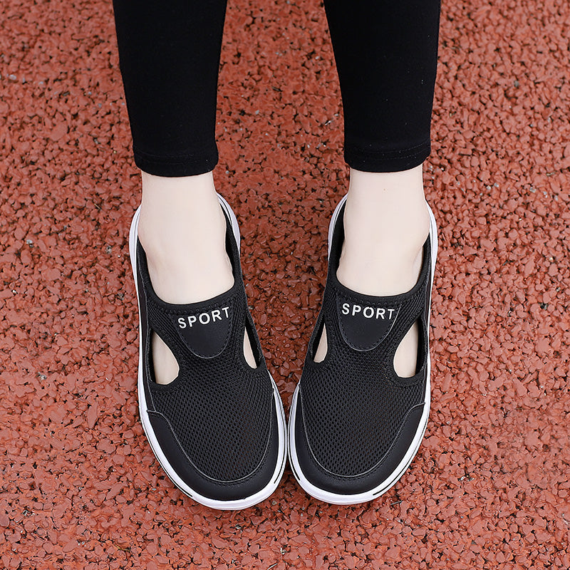 Men's Breathable Slip-On Mules with Side Cut-Outs — Lightweight Summer Shoes for Casual Everyday Wear | Koossa
