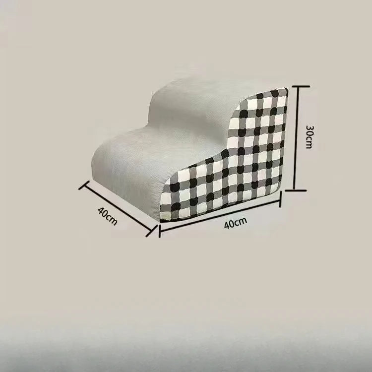 Dog Stairs Pet Steps 2-3 Step High Density Foam Non-Slip Ramp Elderly Dogs Joint Pain Sofa Bed Ladder Climbing Aid | Koossa
