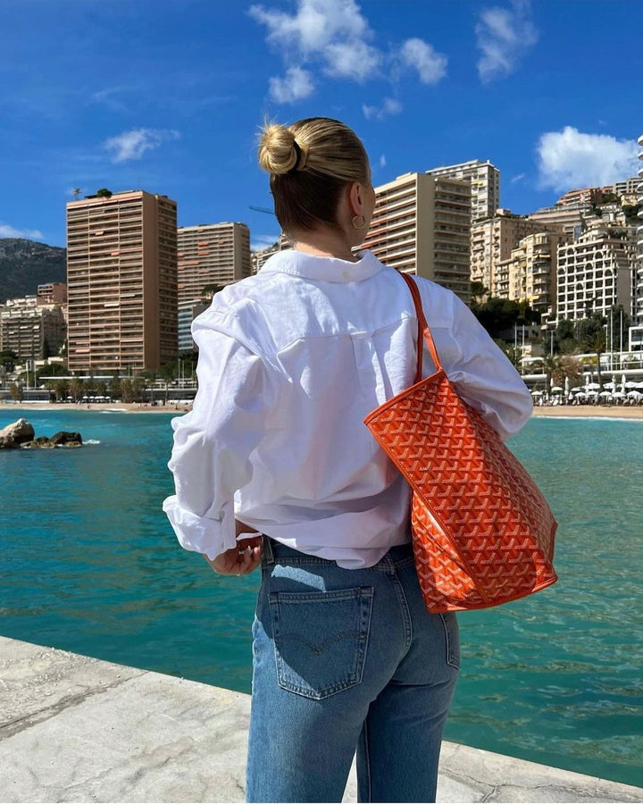 Women's Spacious Tote Bag with Interior Compartment — Classic Everyday Handbag for Work & Weekend | Koossa