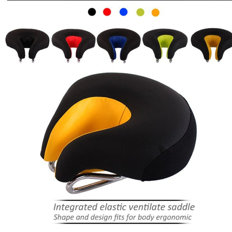 Selle Vélo Ergonomique Ouverte Rembourrage Dense Suspension Intégrée VTT Route Ville Mixte Confort Longue Distance | Koossa