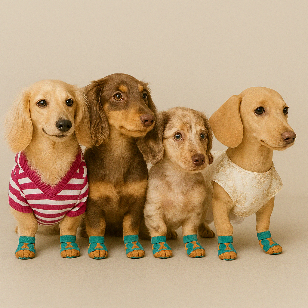 Dog Shoes Dachshund Breathable Non-Slip | Koossa