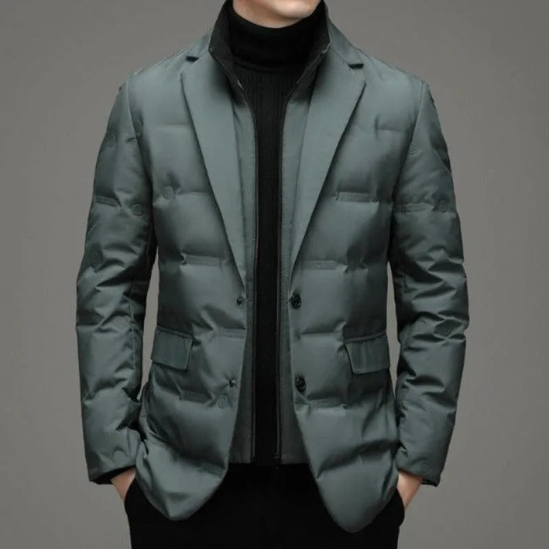 Men's Smart Soft Shell Jacket in Classic Colours — Modern Business Outerwear for Everyday Professional Wear | Koossa