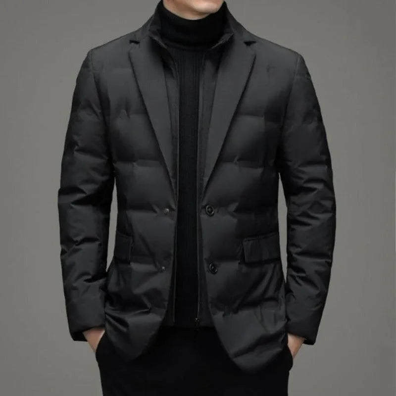 Men's Smart Soft Shell Jacket in Classic Colours — Modern Business Outerwear for Everyday Professional Wear | Koossa