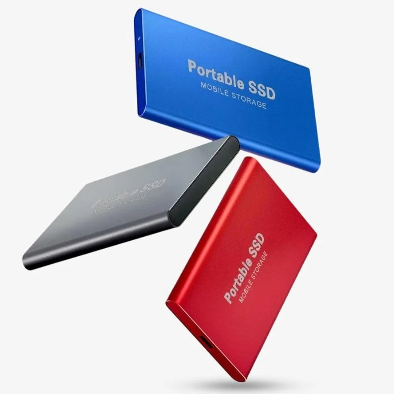 Disque SSD Externe Portable USB 3.1 Haute Vitesse Aluminium 1 à 16 To Compatible PC Mac Console Jeux Stockage | Koossa