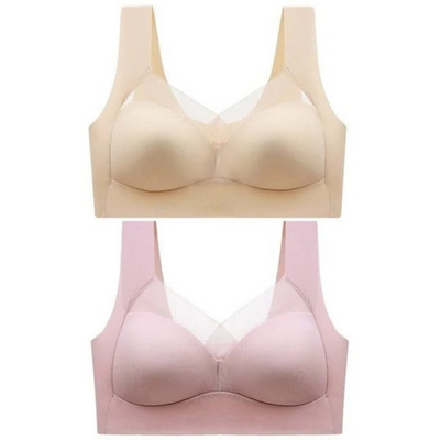 Women's Wireless Comfort Bra — Seamless Support Bra with Push-Up Effect for Everyday Wear & Active Lifestyle | Koossa
