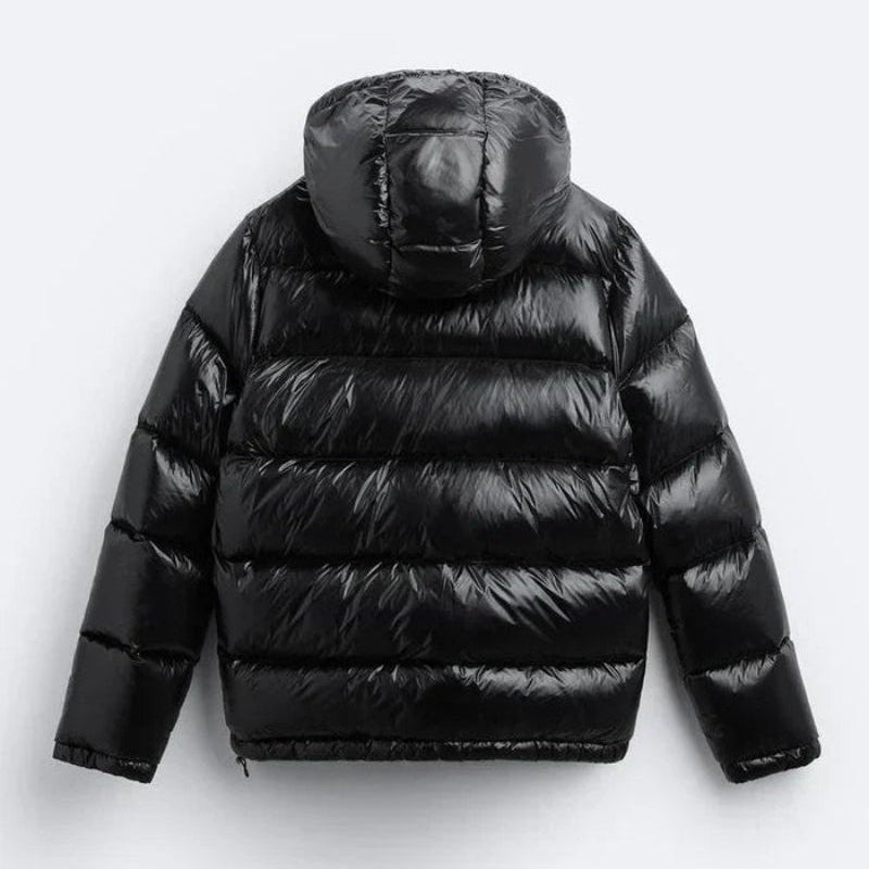 Men's Waterproof Quilted Puffer Jacket — Insulated Outerwear for Autumn Winter & Outdoor Adventures | Koossa