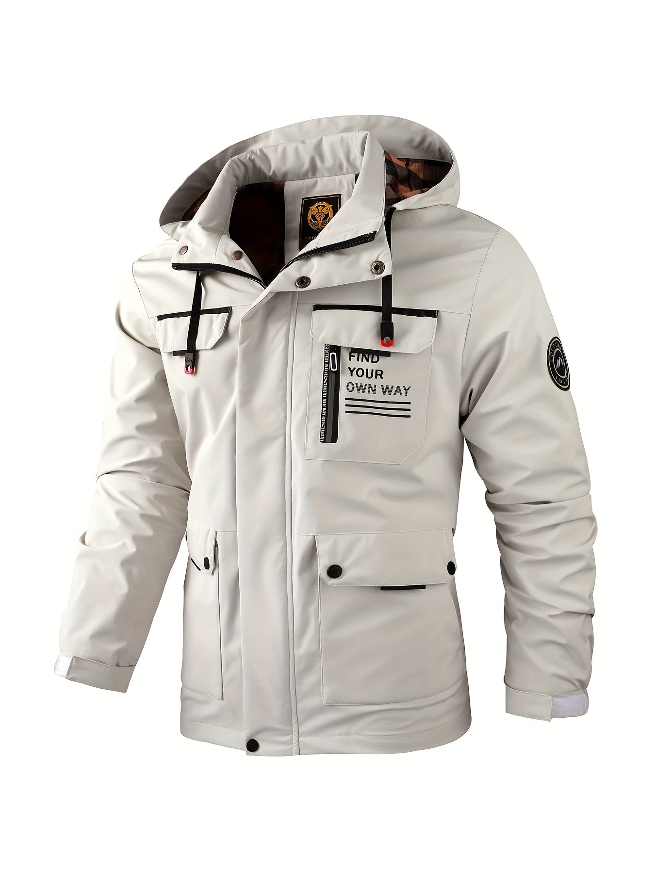 Men's Hooded Winter Jacket — Windproof Outdoor Coat for Cold Weather & Active Adventures | Koossa