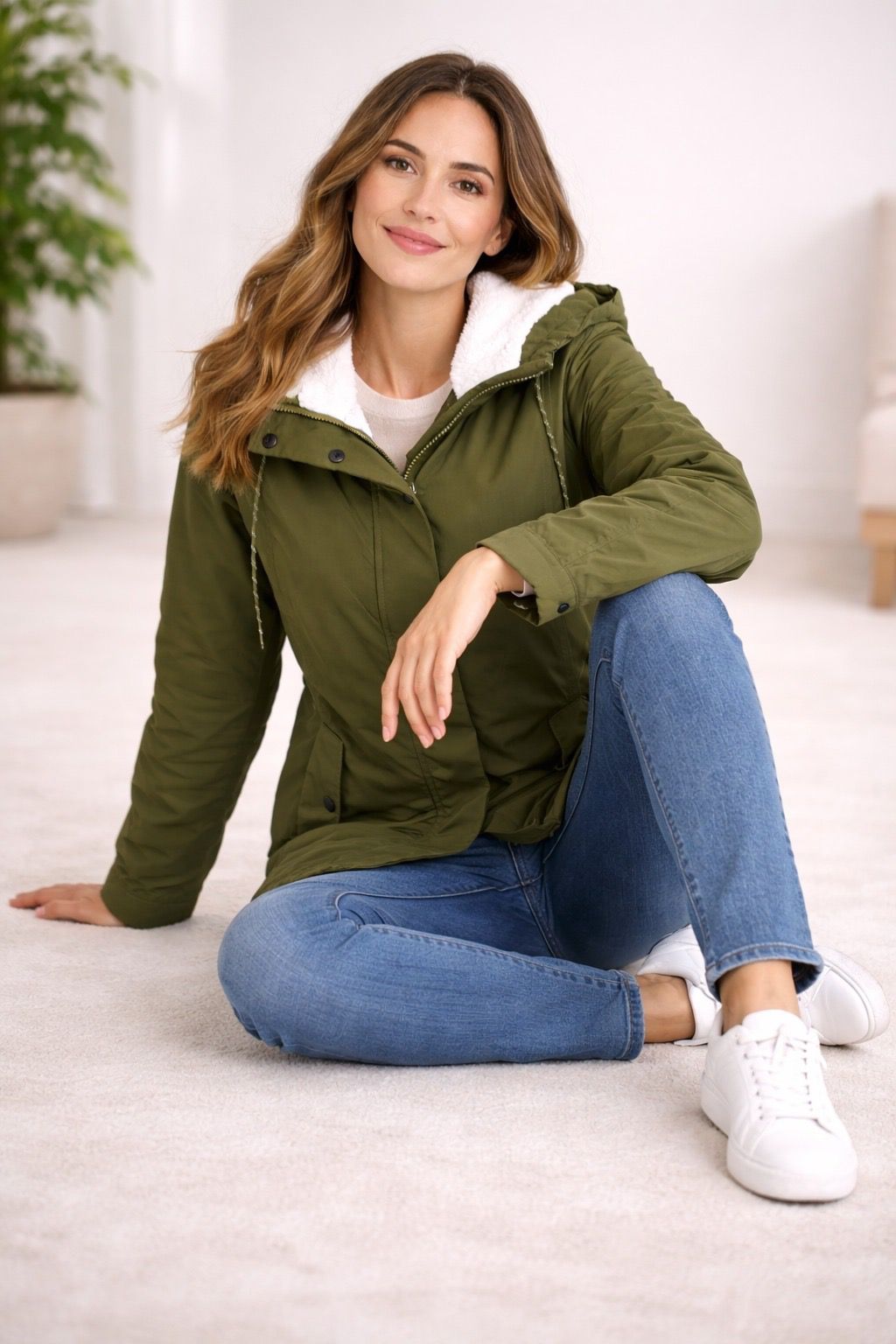 Women's Long Hooded Winter Coat with Quilted Lining — Classic Warmth for Everyday Elegance & Cold Weather | Koossa