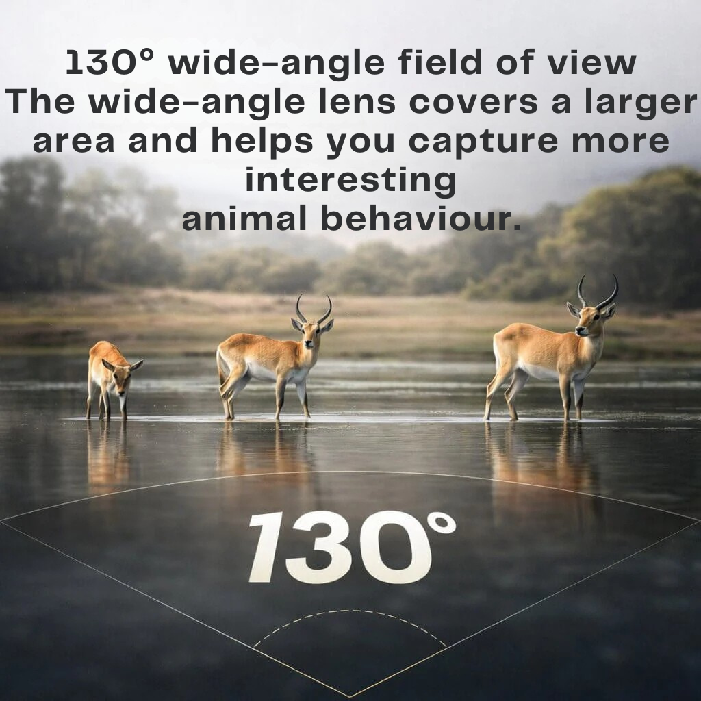 Caméra observation faune sauvage infrarouge étanche détection mouvement jardin forêt sécurité propriété | Koossa