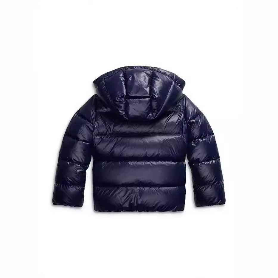 Women's Hooded Puffer Jacket Windproof Quilted Winter Coat with Side Pockets for Cold Weather Everyday Wear | Lonoma
