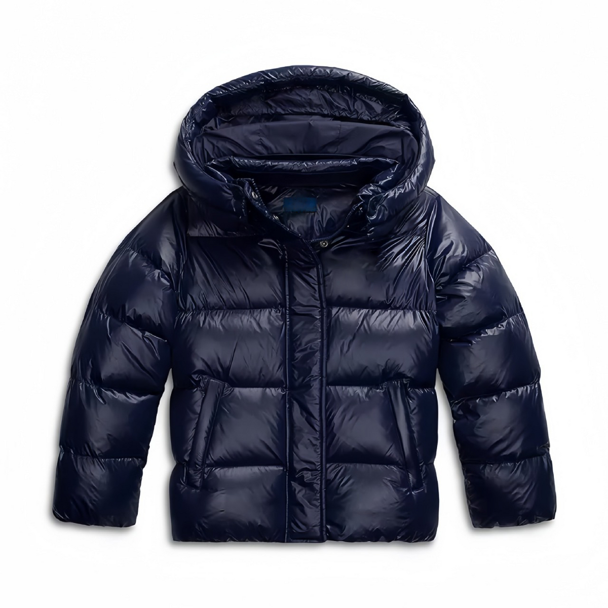 Women's Hooded Puffer Jacket Windproof Quilted Winter Coat with Side Pockets for Cold Weather Everyday Wear | Lonoma
