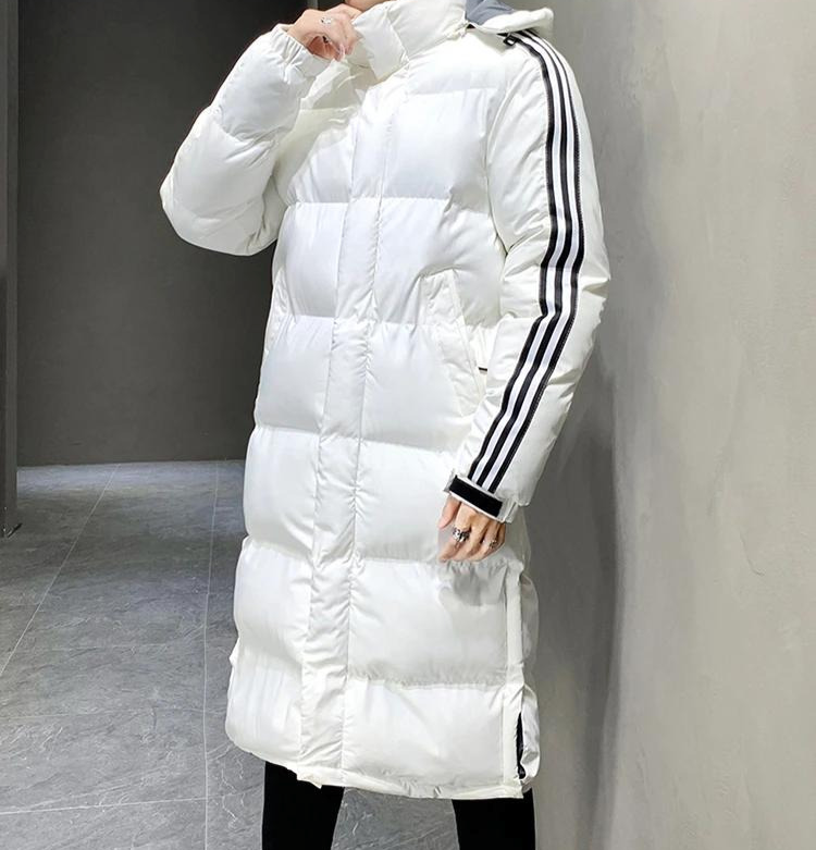 Women's Hooded Long Winter Puffer Coat — Warm Quilted Jacket for Cold Weather & Winter Days | Koossa