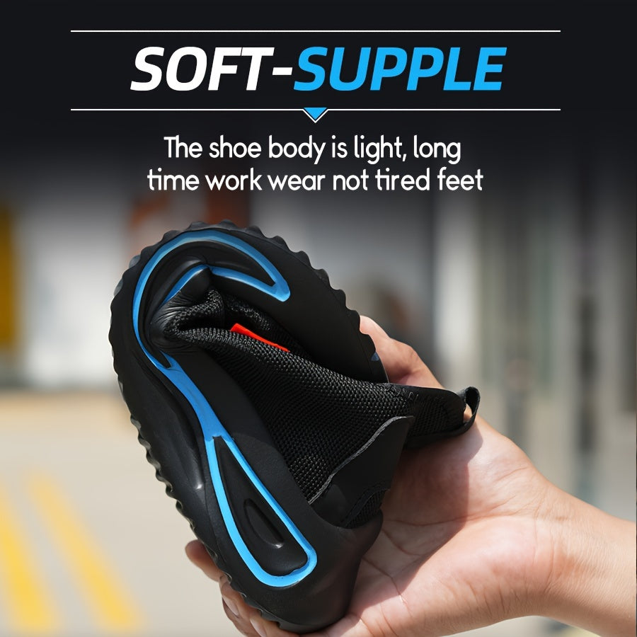 Men's Steel Toe Safety Work Shoes — Lightweight Protective Footwear for Construction & Outdoor Work | Koossa