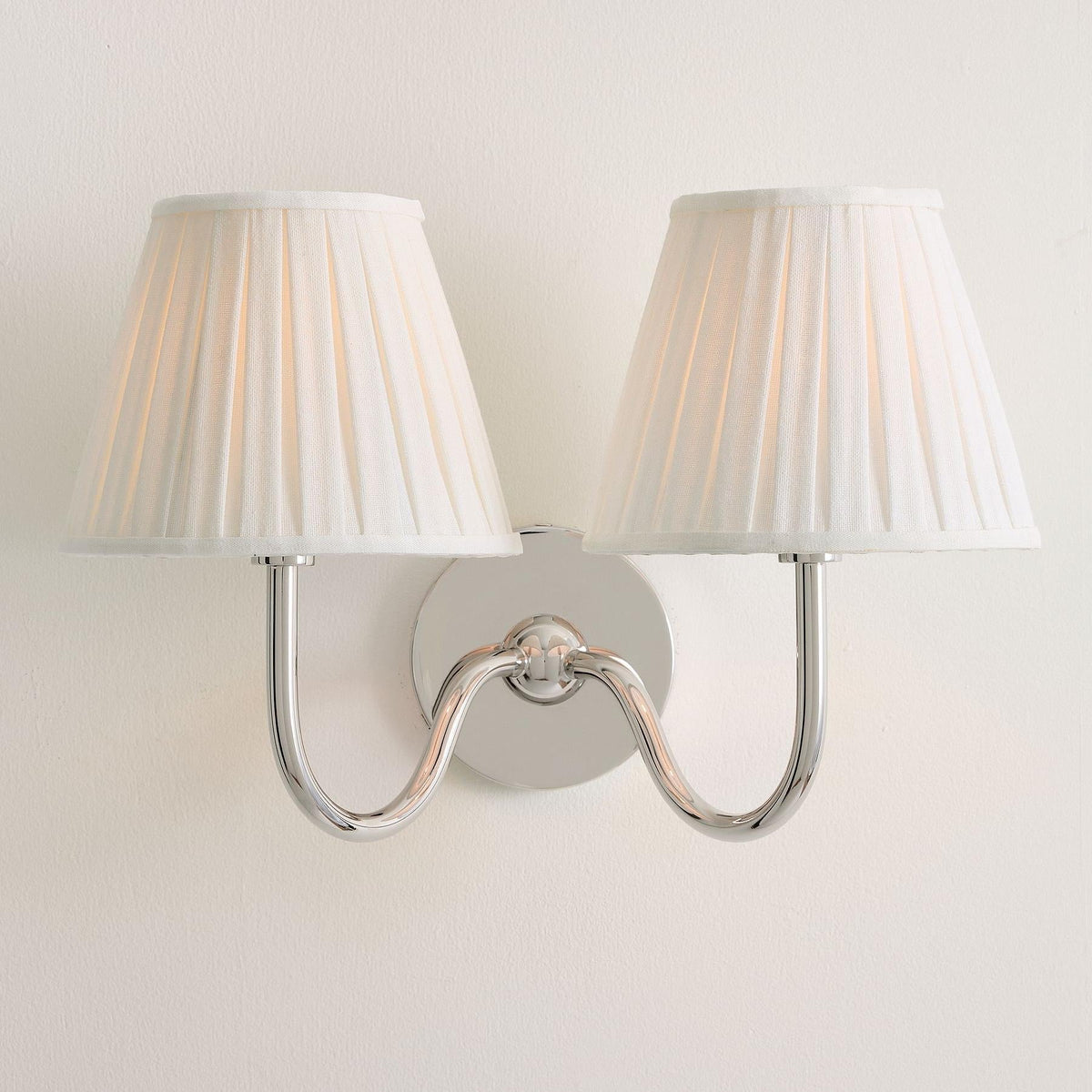 Fabric Shade Wall Sconce with Metal Backplate – E12 Socket Hardwired Light for Bedroom Hallway Dining Room Foyer – Dimmable Indoor Lighting | Lonoma