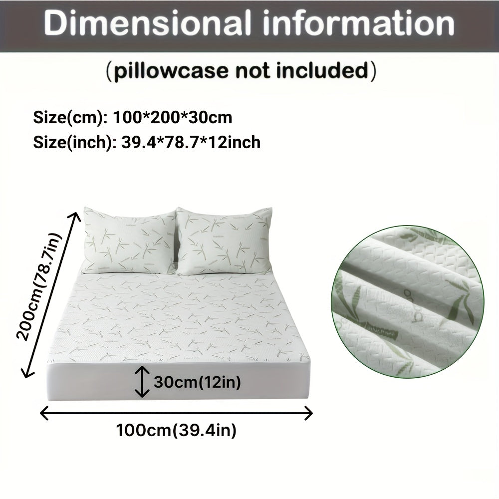 Protège-matelas Bambou Respirant Thermorégulateur 3D Confort Drap-Housse Ventilé Lit Naturel Hygiénique | Koossa