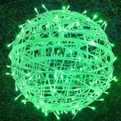 Sphère lumineuse LED étanche 20 cm IP65 blanc chaud pour jardin et terrasse éclairage décoratif extérieur | Koossa