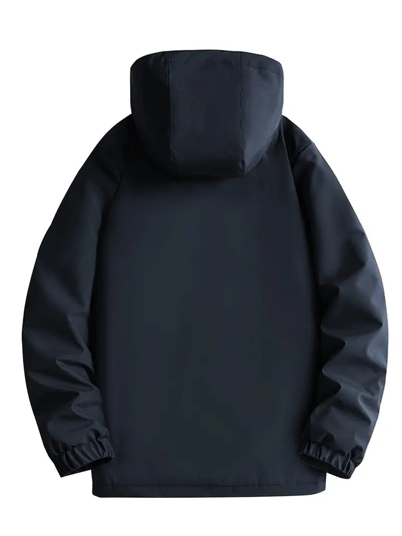Men's Quilted Parka Jacket — Waterproof Winter Coat with Regular Fit for Cold Weather & Everyday Comfort | Koossa
