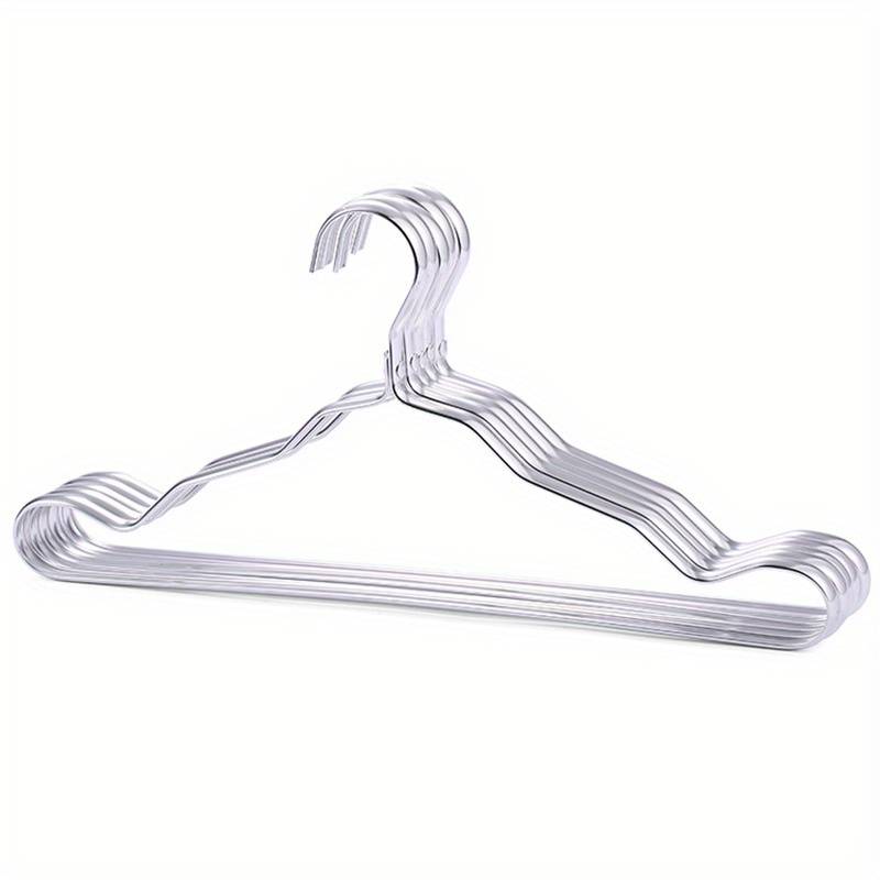 Cintres métalliques dorés antidérapants pour vêtements délicats costumes et chemises lot de 6 pièces premium | Koossa