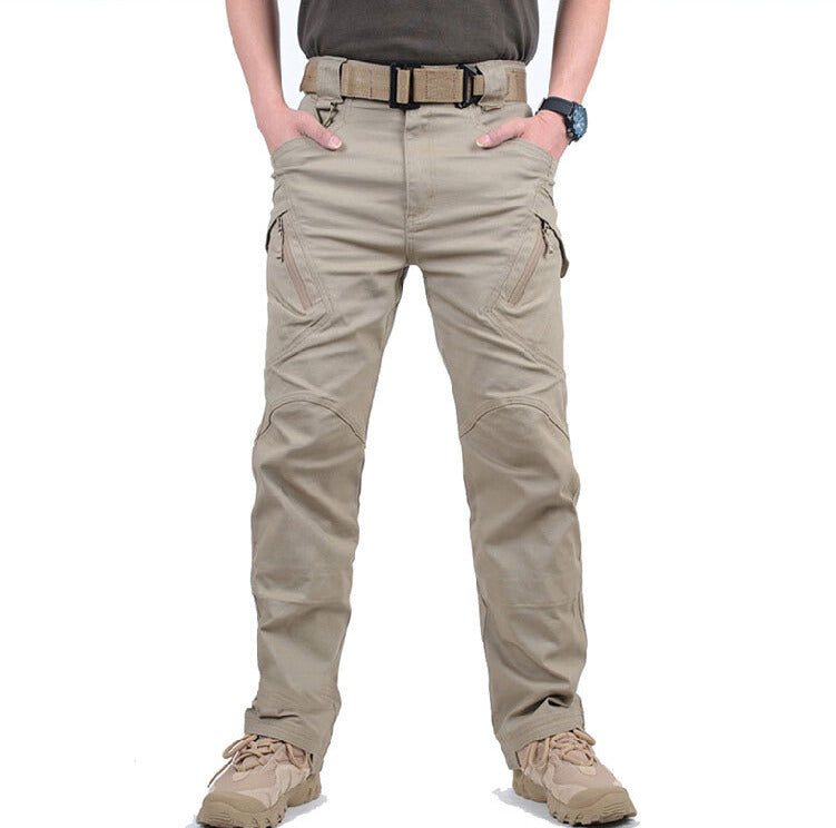 Women's Multi-Pocket Cargo Trousers with Ergonomic Knees — Practical Outdoor Trousers for Hiking & Active Days | Koossa