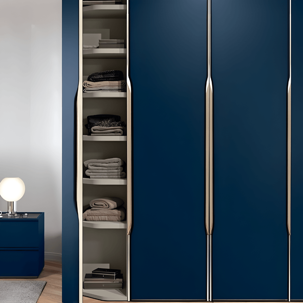 Recessed Edge Pull Cabinet Handle with Angled Profile & Fingerprint-Resistant Finish for Drawers & Cabinets | Lonoma