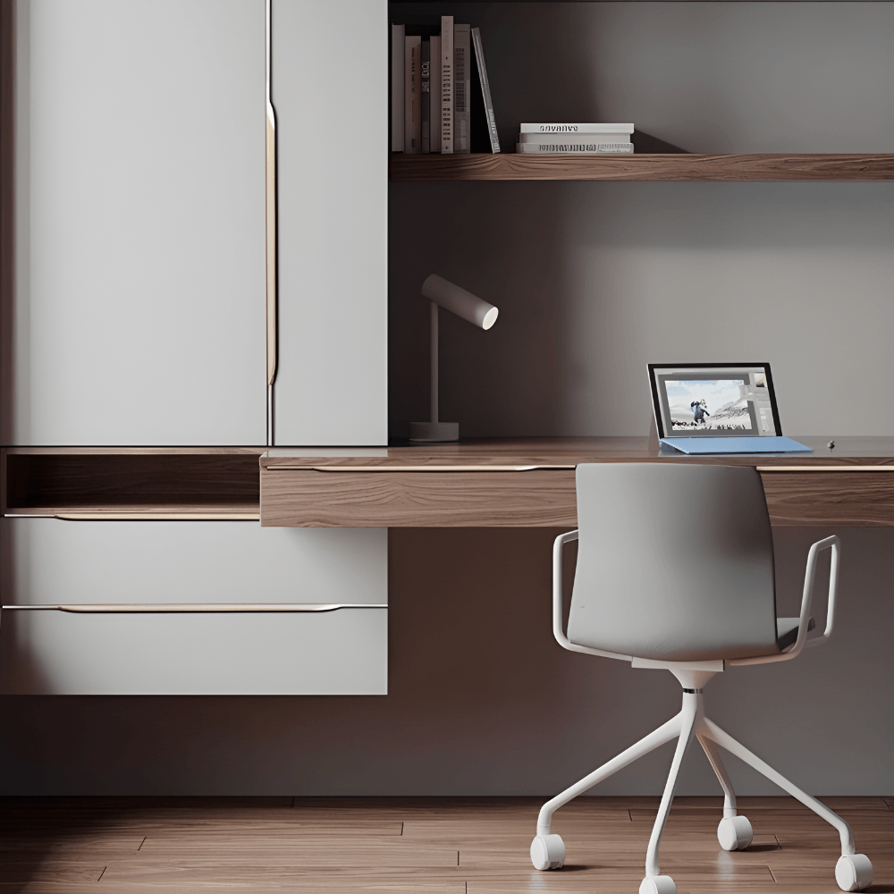 Recessed Edge Pull Cabinet Handle with Angled Profile & Fingerprint-Resistant Finish for Drawers & Cabinets | Lonoma