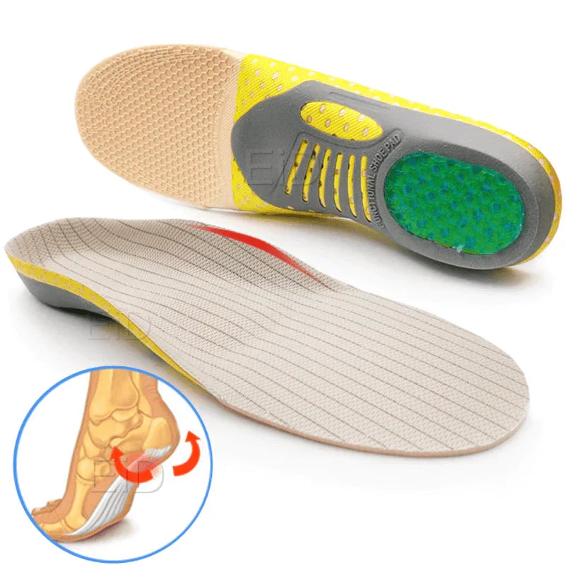 Gel Cushion Insoles with Arch Support for Pain Relief and All-Day Comfort | Lonoma