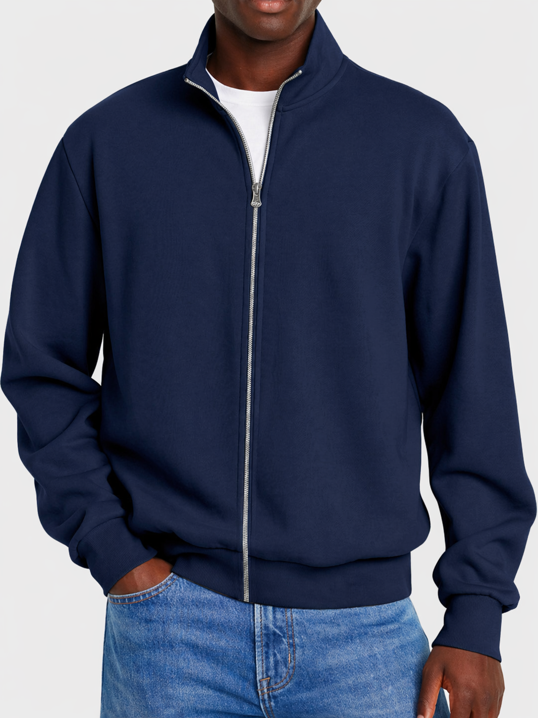 Men's Full-Zip Vest Layering Piece for Year-Round Wear | Casual Athletic Active Jacket | Lightweight Transitional Outerwear | Lonoma
