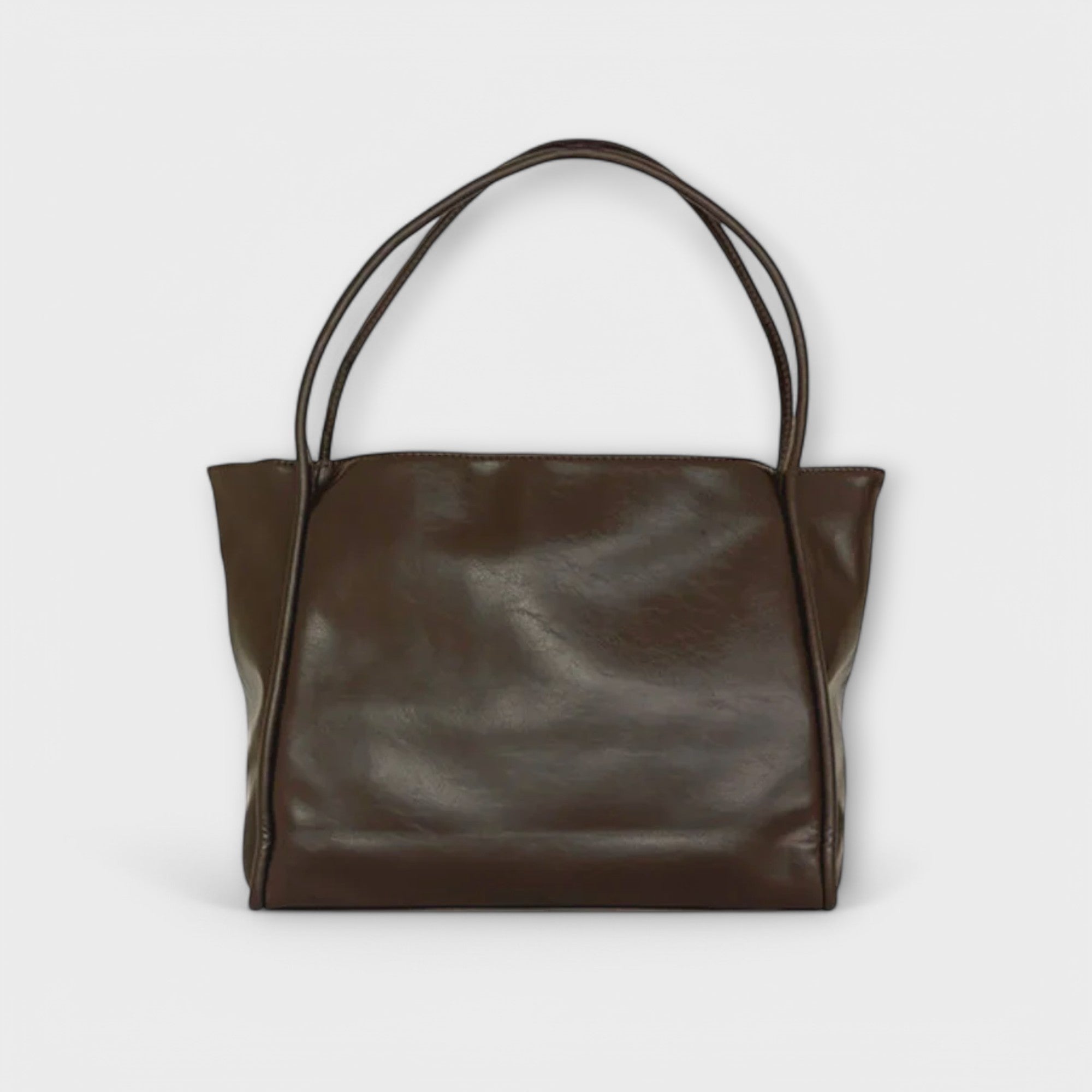 Structured Leather Shoulder Handbag in Classic Colours for Everyday Elegance | Timeless Design | City-Ready Accessory | Professional & Casual Wear | Koossa
