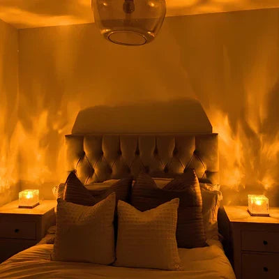 Projecteur d'ambiance sans fil 16 couleurs avec minuterie – Lampe de détente apaisante nomade pour salon | Koossa