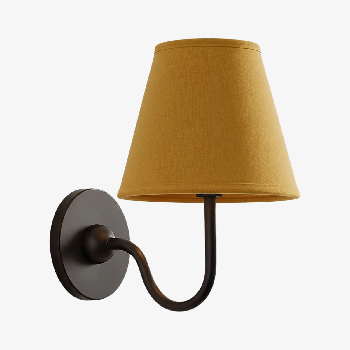 Applique murale élégante à abat-jour plissé en tissu – Éclairage classique et raffiné pour chambre et salon | Koossa