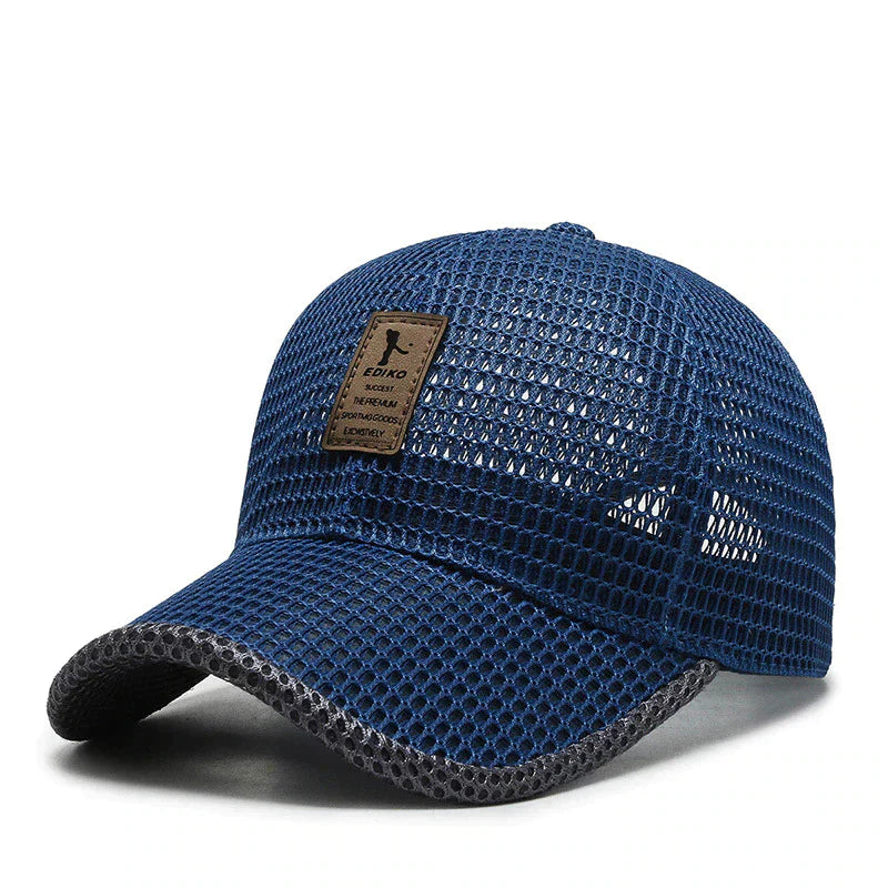Lightweight Breathable Mesh Baseball Cap — Adjustable Snapback Summer Hat for Outdoor Activities | Koossa