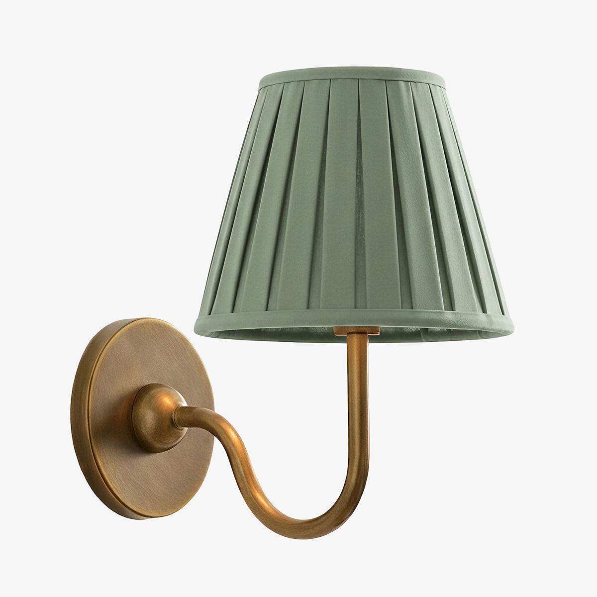 Applique murale élégante à abat-jour plissé en tissu – Éclairage classique et raffiné pour chambre et salon | Koossa