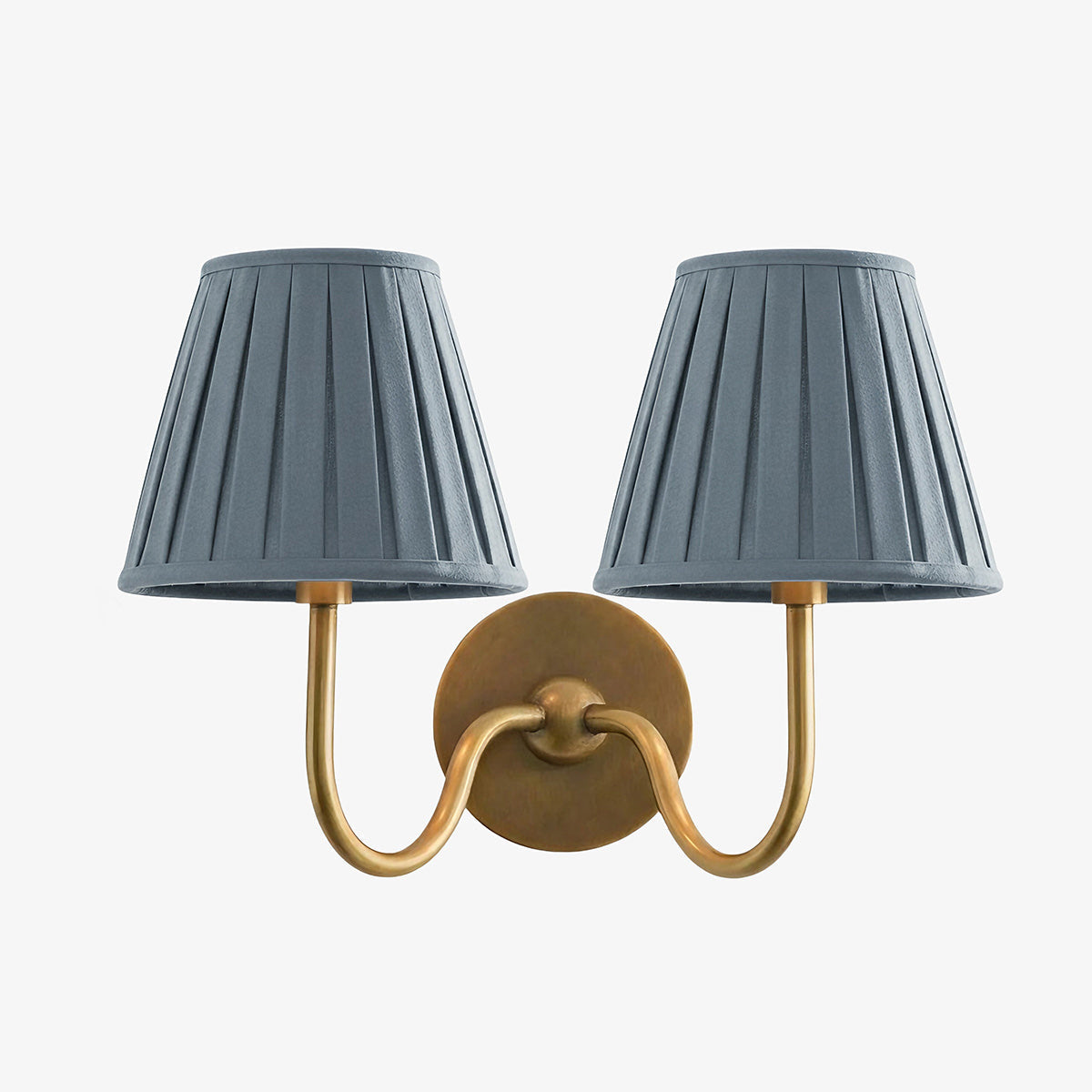Applique murale élégante à abat-jour plissé en tissu – Éclairage classique et raffiné pour chambre et salon | Koossa