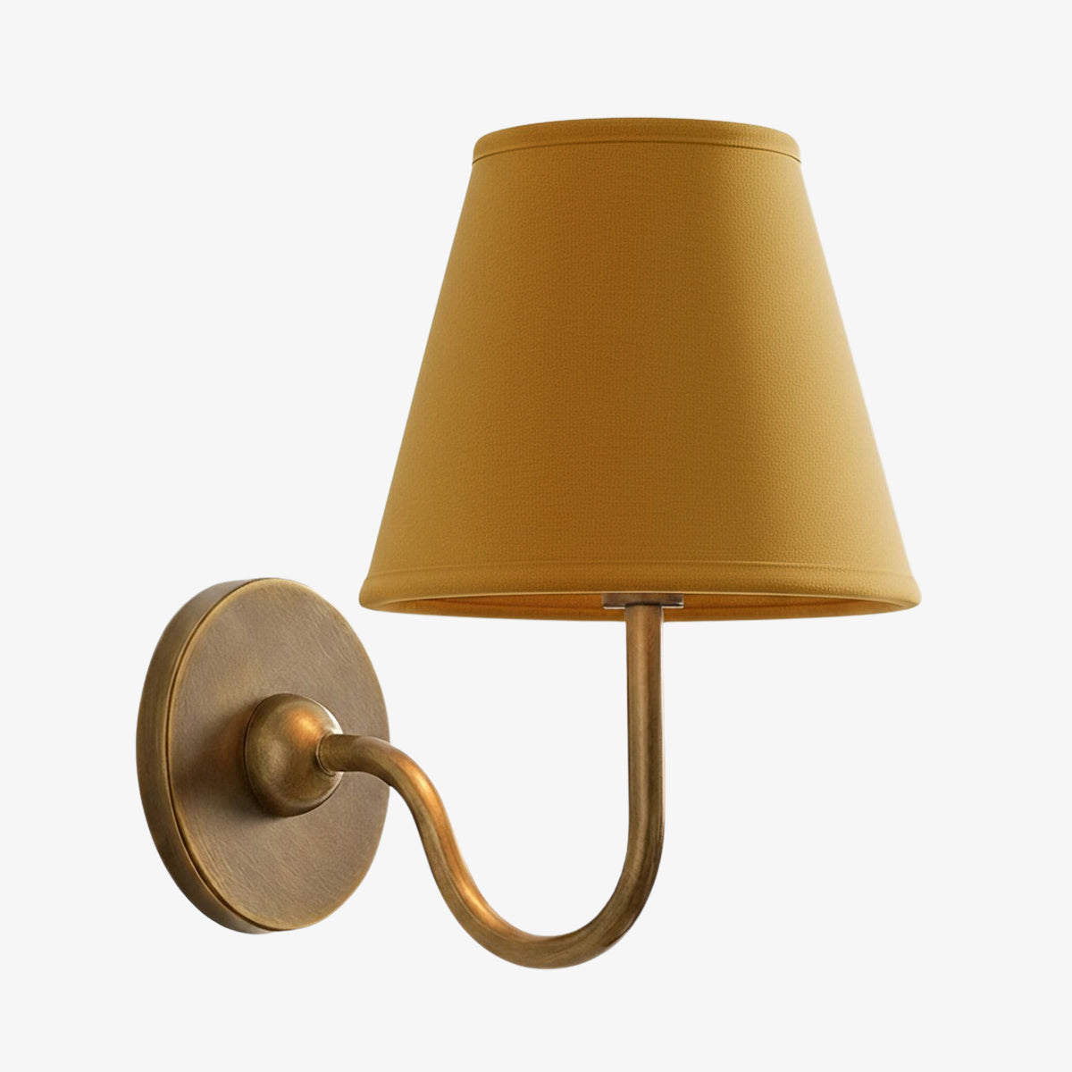 Applique murale élégante à abat-jour plissé en tissu – Éclairage classique et raffiné pour chambre et salon | Koossa