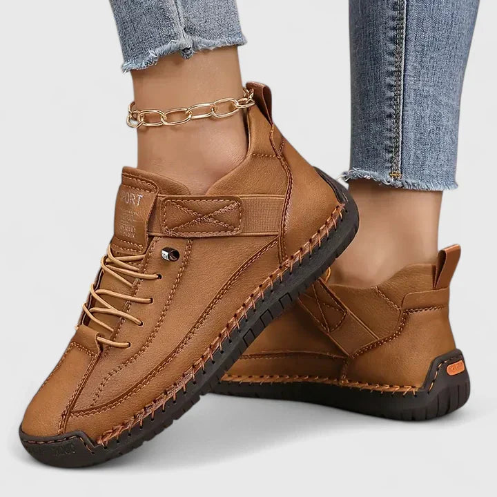 Women's Supportive Strap Trainers with Cushioned Sole in Multiple Colours for All-Day Comfort and Gentle Posture Alignment | Koossa
