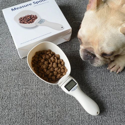 Pet Food Measuring Spoon Digital Scale 800g 250ml LCD Display Portion Control Dog Cat Kibble Scoop Feeding Tool | Koossa