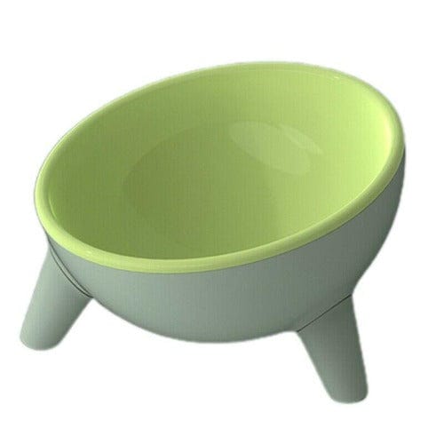 Pet Raised Bowl Tilted 15 Degree Resin Non-Toxic Elevated Dog Cat Food Water Bowl Cervical Spine Support Anti-Spill Ergonomic | Koossa