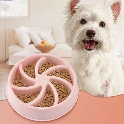 Slow Feeder Dog Bowl Maze Design PP ABS Anti-Slip Dishwasher Safe 200ml Bloat Prevention Cat Dog Puzzle Bowl | Koossa