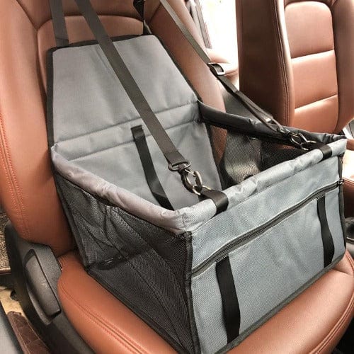 Dog Car Seat Carrier Elevated Booster Seat Secure Attach Belt Small Medium Dogs Travel Carrier Foldable Portable Car Pet Seat | Koossa